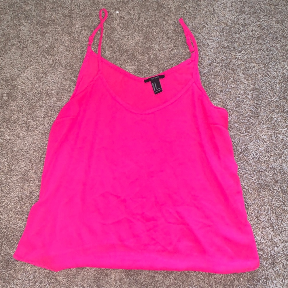Forever 21 Pink Tank Top